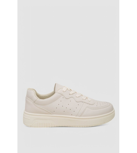 Кеды женские, цвет бежевый, 248R97