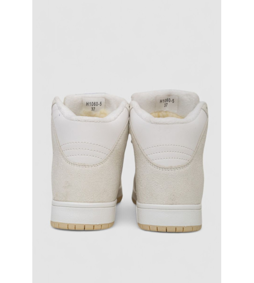 Кроссовки женские зимние на меху, цвет бело-бежевый, 248RH1060-5