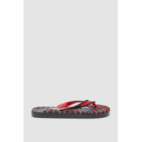 Вьетнамки женские, цвет черно-красный, 243R2002L-43