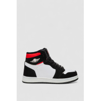 Кроссовки женские зимние на меху, цвет бело-черный, 248RHB470