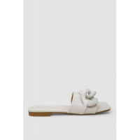 Шлепанцы женские, цвет белый, 248RL165