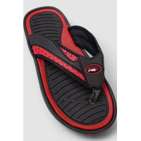 В'єтнамки жіночі 2, колір чорно-червоний, 243R9135a-6 В'єтнамки жіночі 2, колір чорно-червоний, 243R9135a-6