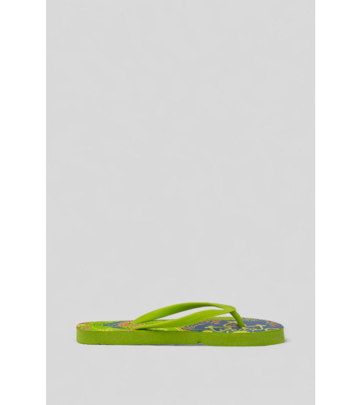 Вьетнамки женские, цвет салатовый, 244R342