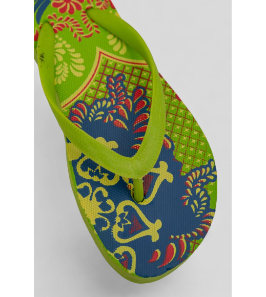 Вьетнамки женские, цвет салатовый, 244R342