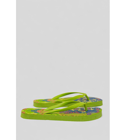 Вьетнамки женские, цвет салатовый, 244R342