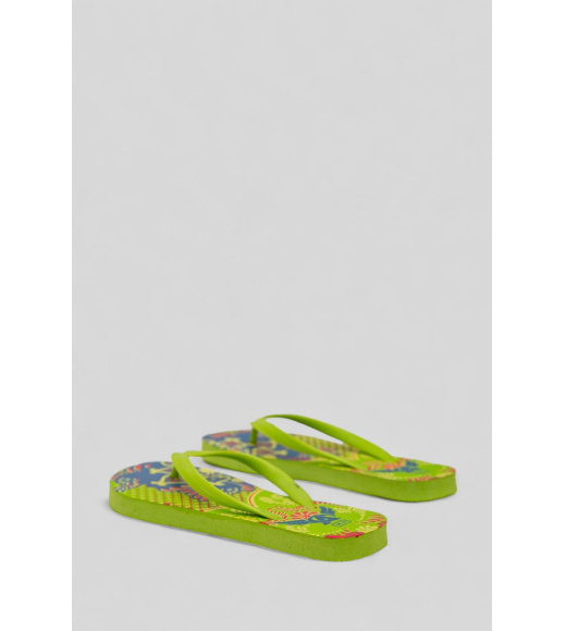 Вьетнамки женские, цвет салатовый, 244R342