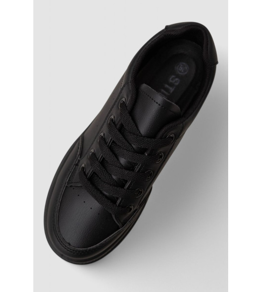 Кроссовки женские, цвет черный, 248RBB22