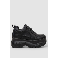 Кроссовки женские демисезонные, цвет черный, 248R193