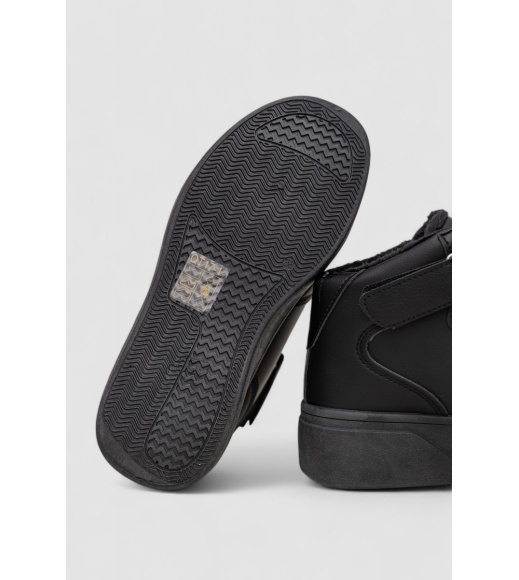 Кроссовки женские зимние на меху, цвет черный, 248RQT17