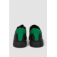 Кеды женские, цвет черно-зеленый, 248R115