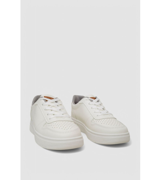 Кеды женские, цвет бело-серый, 248RR101