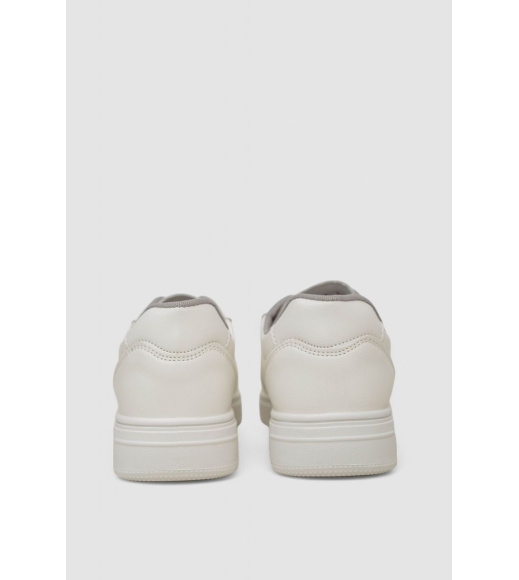 Кеды женские, цвет бело-серый, 248RR101