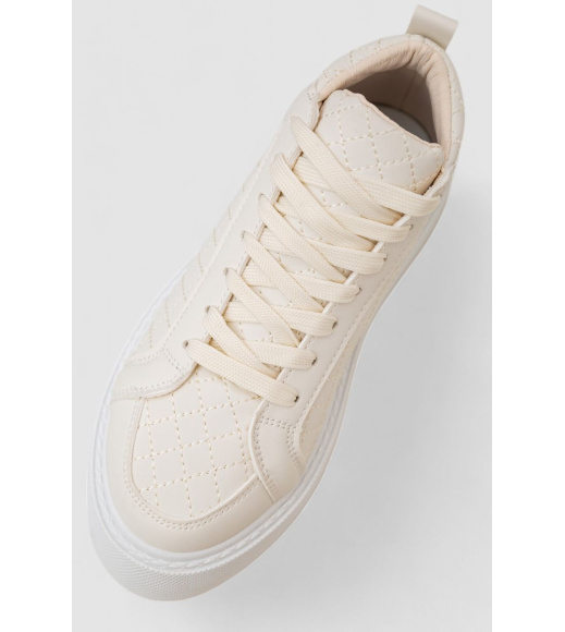 Кроссовки женские демисезонные, цвет бежевый, 243R2023-25