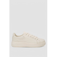 Кеды женские, цвет бежевый, 248RR86