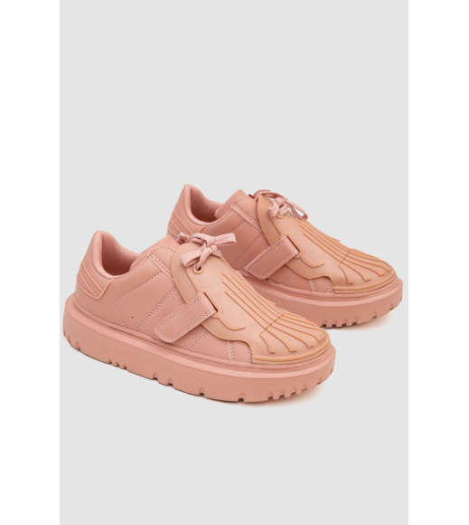 Кеды женские, цвет пудровый, 248R126-8