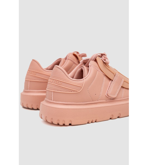 Кеды женские, цвет пудровый, 248R126-8