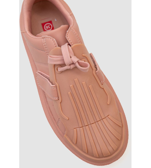 Кеды женские, цвет пудровый, 248R126-8