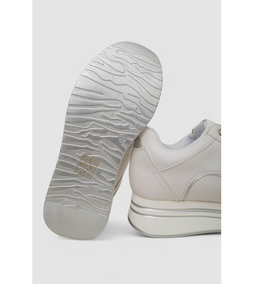 Кроссовки женские, цвет белый, 248R153