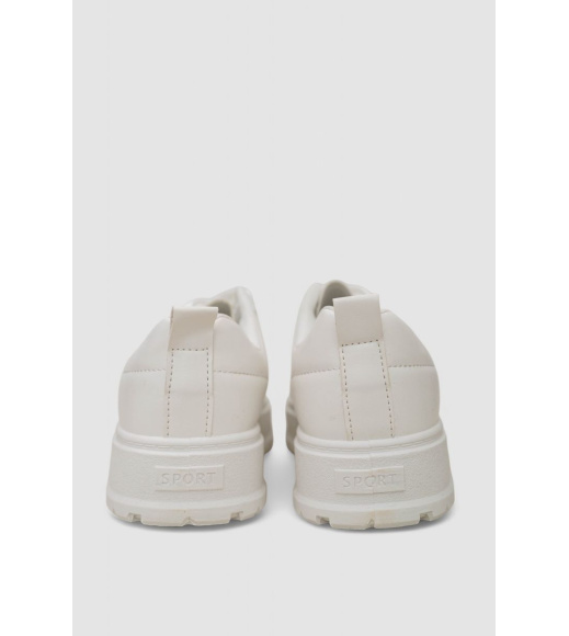 Кроссовки женские демисезонные, цвет белый, 248RBL45