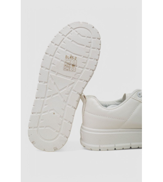 Кроссовки женские демисезонные, цвет белый, 248RBL45