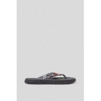 Вьетнамки женские, цвет черно-красный, 243R506-3B