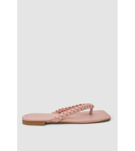 Шлепанцы женские, цвет розовый, 248RL115