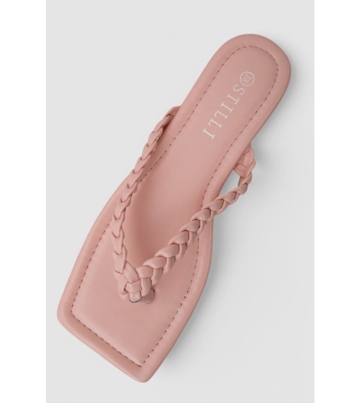 Шлепанцы женские, цвет розовый, 248RL115