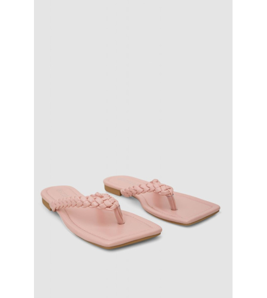 Шлепанцы женские, цвет розовый, 248RL115
