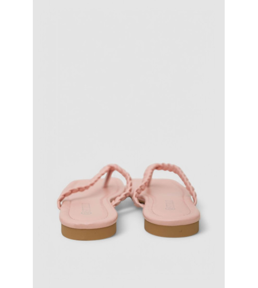 Шлепанцы женские, цвет розовый, 248RL115