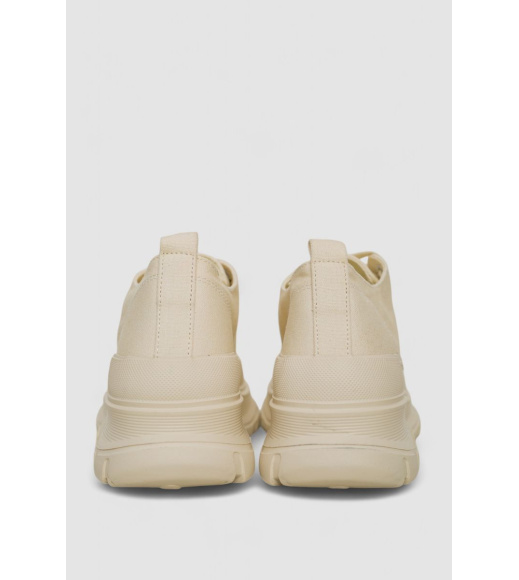 Кроссовки женские, цвет светло-бежевый, 248RCX416