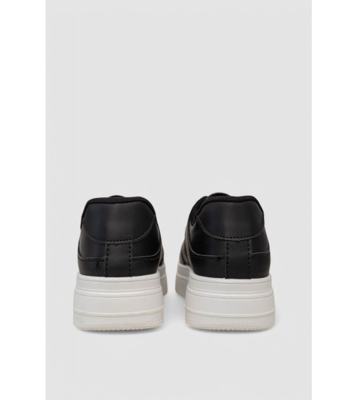 Кеды женские, цвет черно-белый, 248RBB18