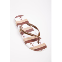 Женские пляжные вьетнамки, коричневого цвета, 190RY-2