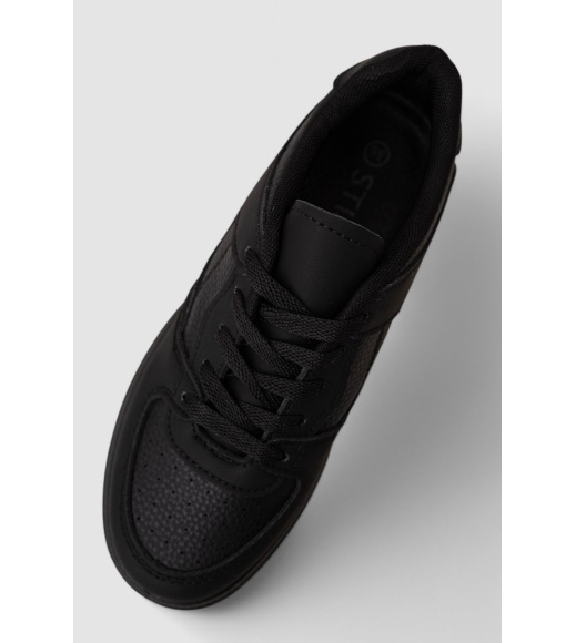 Кеды женские, цвет черный, 248RBB160