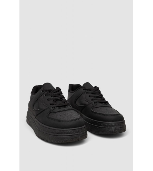 Кеды женские, цвет черный, 248RBB160