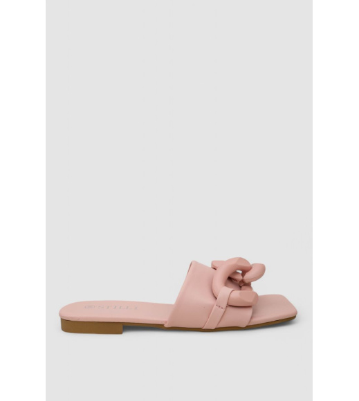 Шлепанцы женские, цвет розовый, 248RL165