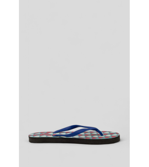 Вьетнамки женские, цвет синий, 244R343