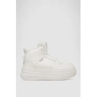 Кроссовки женские зимние на меху, цвет белый, 248RAM09