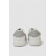 Кроссовки женские кожа, цвет бело-серый, 248RL2420-4
