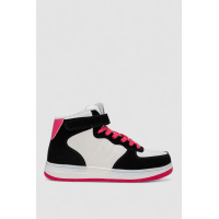 Кроссовки женские зимние на меху, цвет бело-розовый, 248RHB440