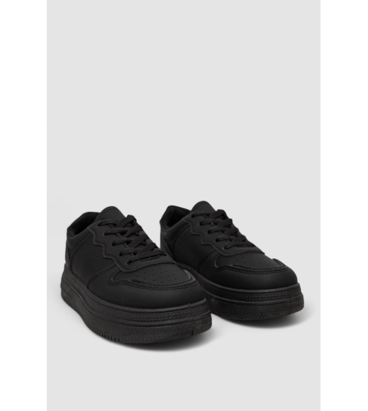 Кеды женские, цвет черный, 248RBB110