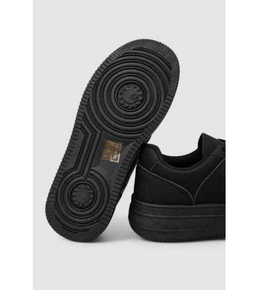 Кеды женские, цвет черный, 248RBB110