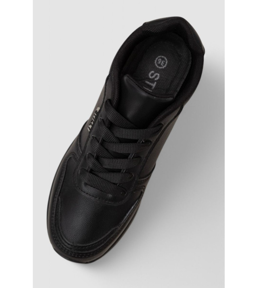 Кроссовки женские, цвет черный, 248RNG05