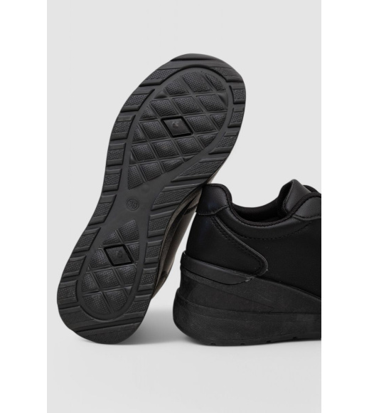Кроссовки женские, цвет черный, 248RNG05