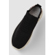 Слипоны женские текстильные, цвет черный, 244R291C