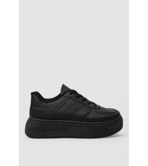 Кеды женские, цвет черный, 248RK10