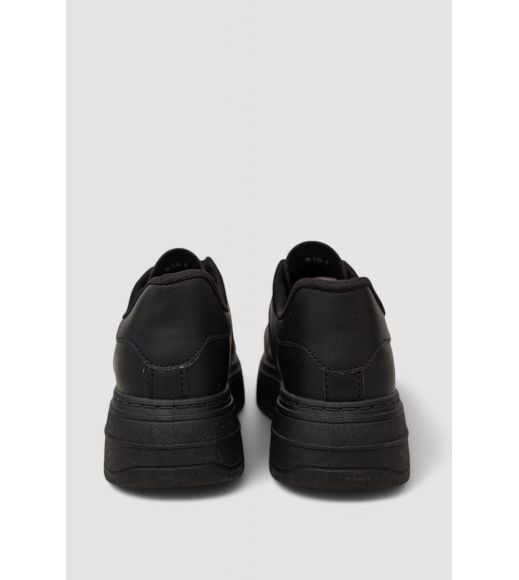 Кеды женские, цвет черный, 248RK10