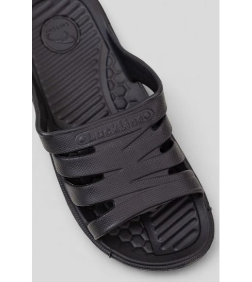 Шлепанцы женские, цвет черный, 243R309B