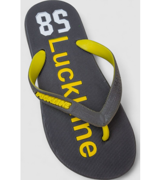 Вьетнамки женские, цвет грифельно-желтый, 243R2002L-61