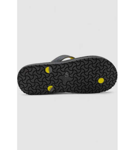 Вьетнамки женские, цвет грифельно-желтый, 243R2002L-61