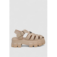 Босоножки женские, цвет бежевый, 243R9207